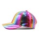 Colorful patent leather curved brim baseball cap, trendy preppy style, hip-hop, street dance, skateboarding, baseball cap Colorful patent leather curved brim baseball cap, trendy preppy style, hip-hop, street dance, skateboarding, baseball cap