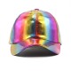 Colorful patent leather curved brim baseball cap, trendy preppy style, hip-hop, street dance, skateboarding, baseball cap Colorful patent leather curved brim baseball cap, trendy preppy style, hip-hop, street dance, skateboarding, baseball cap