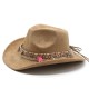 Bohemian European and American style suede western cowboy hat, rolled brim, Tibetan-style jazz hat for ethnic minorities Bohemian European and American style suede western cowboy hat, rolled brim, Tibetan-style jazz hat for ethnic minorities