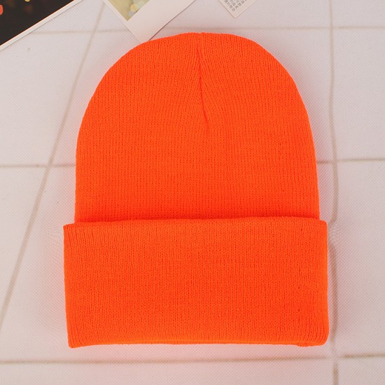 Korean-style Japanese-style men's and women's autumn and winter solid-color glossy knitted hats, outdoor casual and warm wool hats Korean-style Japanese-style men's and women's autumn and winter solid-color glossy knitted hats, outdoor casual and warm wool hats