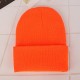 Korean-style Japanese-style men's and women's autumn and winter solid-color glossy knitted hats, outdoor casual and warm wool hats Korean-style Japanese-style men's and women's autumn and winter solid-color glossy knitted hats, outdoor casual and warm wool hats