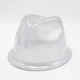 PVC plastic hat holders, round top flat hats. PVC plastic hat holders, round top flat hats.