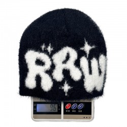 New cross-border autumn and winter plush lettered beanie hats, knitted hats for men and women, faux mink wool hats for trendy women. New cross-border autumn and winter plush lettered beanie hats, knitted hats for men and women, faux mink wool hats for trendy women.