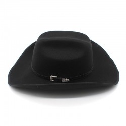 New top hat, European and American punk-style wide-brimmed hat, riding hat for men and women, western cowboy bag 9.5cm brim hat with a rolled brim New top hat, European and American punk-style wide-brimmed hat, riding hat for men and women, western cowboy bag 9.5cm brim hat with a rolled brim