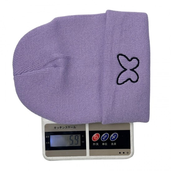 Cross-border Amazon beanie hat, a versatile, casual, bow-embroidered knitted hat for women in autumn and winter, a slim, flattering beanie. Cross-border Amazon beanie hat, a versatile, casual, bow-embroidered knitted hat for women in autumn and winter, a slim, flattering beanie.