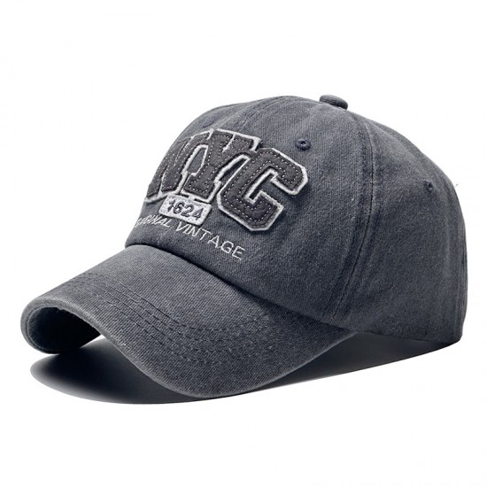 Cross-border hot-selling cotton coated embroidered baseball cap with distressed washed and patched NYC lettering for men and women's outdoor wear. Cross-border hot-selling cotton coated embroidered baseball cap with distressed washed and patched NYC lettering for men and women's outdoor wear.