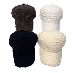 New cross-border teddy bear fur caps. Thickened furry solid color warm baseball cap, outdoor ultra-soft feel baseball cap New cross-border teddy bear fur caps. Thickened furry solid color warm baseball cap, outdoor ultra-soft feel baseball cap