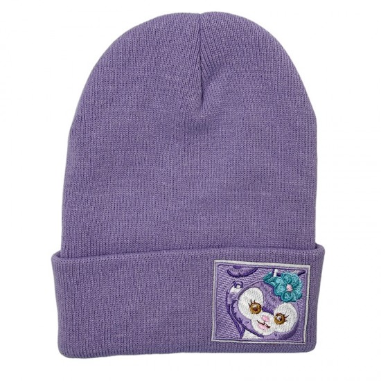 Kuromi KT Cat Melody hats, cute couples' wool hats for men and sisters, winter warm knitted hats for women. Kuromi KT Cat Melody hats, cute couples' wool hats for men and sisters, winter warm knitted hats for women.