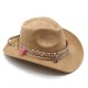Bohemian European and American style suede western cowboy hat, rolled brim, Tibetan-style jazz hat for ethnic minorities Bohemian European and American style suede western cowboy hat, rolled brim, Tibetan-style jazz hat for ethnic minorities