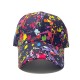 New cross-border women's colorful graffiti baseball caps for outdoor personalized sun protection and visor caps, Chinese Korean-style. New cross-border women's colorful graffiti baseball caps for outdoor personalized sun protection and visor caps, Chinese Korean-style.