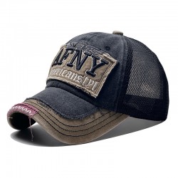 Cross-border AFNY 3D embroidered baseball cap with patched lettering for men, personalized casual sun visor for women. Cross-border AFNY 3D embroidered baseball cap with patched lettering for men, personalized casual sun visor for women.