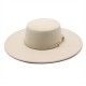 2021 New Retro Black Wide-Brimmed Wool Flat-Top Hats for Women, Autumn and Winter British Style Versatile Panama Hats 2021 New Retro Black Wide-Brimmed Wool Flat-Top Hats for Women, Autumn and Winter British Style Versatile Panama Hats