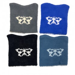 European and American Autumn/Winter Warm Jacquard Butterfly Knitted Hat, Outdoor Street Fashion Y2K Star Plush Cap European and American Autumn/Winter Warm Jacquard Butterfly Knitted Hat, Outdoor Street Fashion Y2K Star Plush Cap