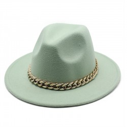 2021 Autumn/Winter British-style woolen jazz hat for men and women, European and American wide-brimmed hat, fashionable wide-brimmed felt hat 2021 Autumn/Winter British-style woolen jazz hat for men and women, European and American wide-brimmed hat, fashionable wide-brimmed felt hat