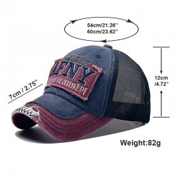 Cross-border AFNY 3D embroidered baseball cap with patched lettering for men, personalized casual sun visor for women. Cross-border AFNY 3D embroidered baseball cap with patched lettering for men, personalized casual sun visor for women.