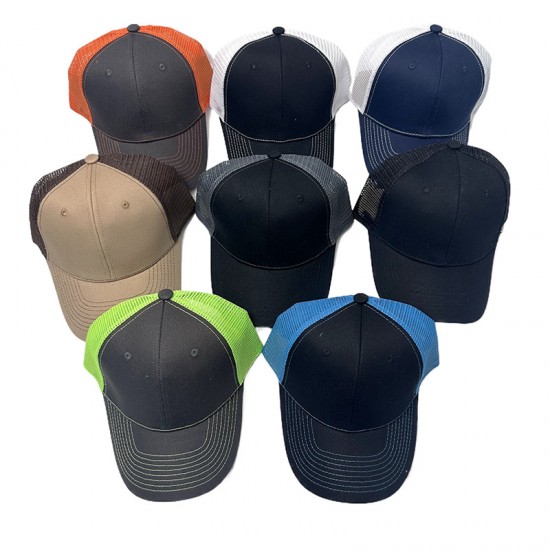 Cross-border hot-selling slightly curved baseball cap, wide-brim spring and summer breathable mesh hat for men, camouflage sun protection hat Cross-border hot-selling slightly curved baseball cap, wide-brim spring and summer breathable mesh hat for men, camouflage sun protection hat