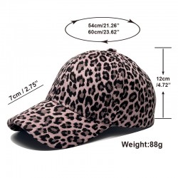 New cross-border Amazon hot sellers. Women's casual, versatile leopard-print baseball cap, summer outdoor sun hat. New cross-border Amazon hot sellers. Women's casual, versatile leopard-print baseball cap, summer outdoor sun hat.