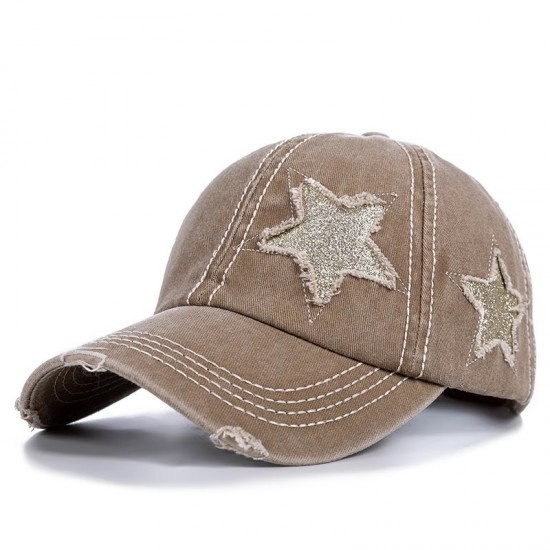 Men's flat-top military caps, spring and summer washed distressed men's hats, Korean-style casual baseball caps, trendy summer sun hats Men's flat-top military caps, spring and summer washed distressed men's hats, Korean-style casual baseball caps, trendy summer sun hats