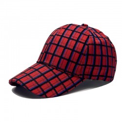 Foreign trade cross-border hat wholesale fashionable plaid baseball caps for women, outdoor sun protection, sun visor, hardtop baseball caps for men, casual wear. Foreign trade cross-border hat wholesale fashionable plaid baseball caps for women, outdoor sun protection, sun visor, hardtop baseball caps for men, casual wear.