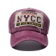 New Cross-border Washed and Distressed NYCC Baseball Cap, Outdoor Sports Baseball Cap, Four-season Sun Visor Cap New Cross-border Washed and Distressed NYCC Baseball Cap, Outdoor Sports Baseball Cap, Four-season Sun Visor Cap