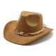 Minority-style British suede hat, men's and women's couple's western cowboy hat, performance jazz hat. Minority-style British suede hat, men's and women's couple's western cowboy hat, performance jazz hat.