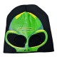 Reflective Skull Knitted Hat, Men's and Women's Luminous Mask, Alien Warm Beanie Reflective Skull Knitted Hat, Men's and Women's Luminous Mask, Alien Warm Beanie