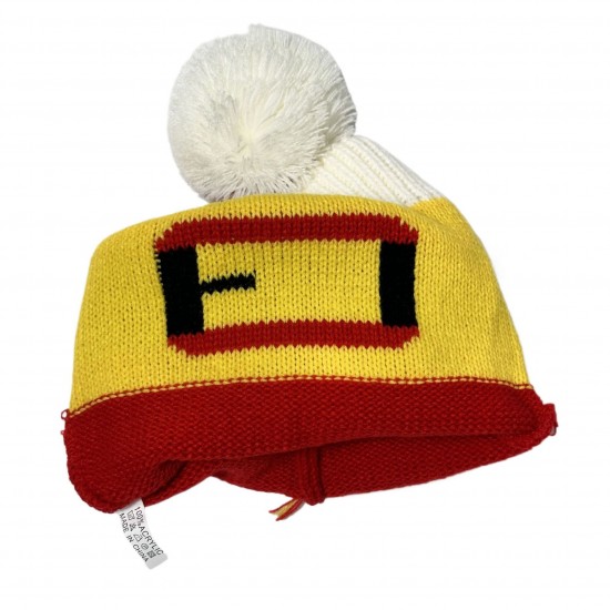 Christmas hat with pom-pom, Santa Claus belt hat, knitted wool hat, Christmas party accessory, women's pullover hat Christmas hat with pom-pom, Santa Claus belt hat, knitted wool hat, Christmas party accessory, women's pullover hat