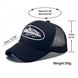 Cross-border European and American trendy mesh hats for men and women, trucker hats, summer fashion baseball caps, breathable baseball caps, and sun visors. Cross-border European and American trendy mesh hats for men and women, trucker hats, summer fashion baseball caps, breathable baseball caps, and sun visors.