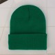 Korean-style Japanese-style men's and women's autumn and winter solid-color glossy knitted hats, outdoor casual and warm wool hats Korean-style Japanese-style men's and women's autumn and winter solid-color glossy knitted hats, outdoor casual and warm wool hats