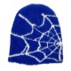 European and American Faux Mink Fur spiderweb jacquard knitted hat, trendy pullover, stylish and casual unisex hat. European and American Faux Mink Fur spiderweb jacquard knitted hat, trendy pullover, stylish and casual unisex hat.